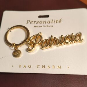 Marina De Buchi Gold Bag Charm